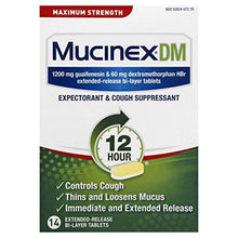 Dm Maximum Strength 12 Hour Expectorant And Cough Suppressant Bilayer Tablets 14 Count