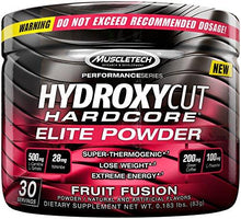 Hardcore Elite Powder Fruit Fusion 30 Servings 72 Grams