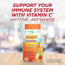 Emergenc Gummies Dietary Supplement With 500 Mg Vitamin C Per Serving Gluten Free Orange Tangerine And Raspberry Flavors 45 Count