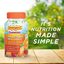 Emergenc Gummies Dietary Supplement With 500 Mg Vitamin C Per Serving Gluten Free Orange Tangerine And Raspberry Flavors 45 Count