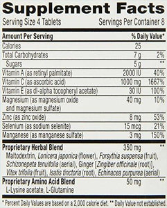 Airborne Immune Support Supplement With Vitamin C Chewable Tabletscitrus32 Ct