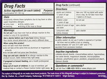 Allergy 40 Tablets Bonus Pack 33% More 24 Hour Protection Non Drowsy