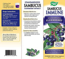 Sambucus Elderberry Immune Syrup 8 Ounce