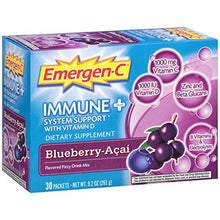 Emergenc Immune+ System Support With Vitamin D Blueberryacai 30Count