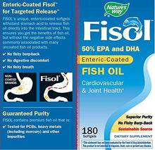 Fisol Fish Oil 50% Epa/Dha 180 Softgels