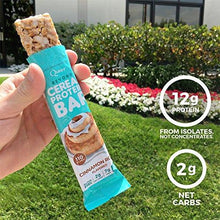 Beyond Cereal Protein Bar Cinnamon Roll Flavor 12G Protein 2G Net Carbs 110 Cals 1.34Oz Bar 15 Count Breakfast Bars Low Carbs Bars Gluten Free Soy Free
