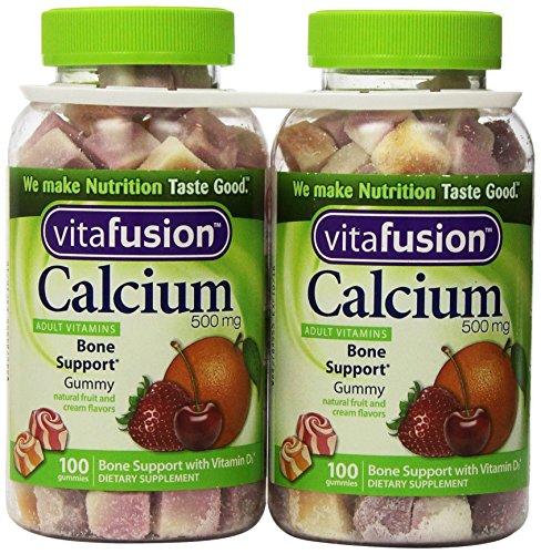 Calcium Gummy 500 Mg 100 Ct 2 Pack