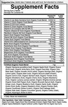 Multivitamin For Mykind Organic Whole Food Vitamin Supplement Vegan 120 Tablets