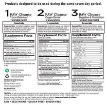 Vegetarian Triple Detox Pills Raw Cleanse Kit