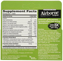 Airborne Effervescent Health Formula Tablets Lemonlime 10Count Tubes Pack Of 3