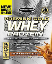 Muscletech Premium Gold Whey Protein Premium Whey Protein Powder Instantized And Ultra Clean Whey Protein Double Rich Chocolate 2.3 Pounds