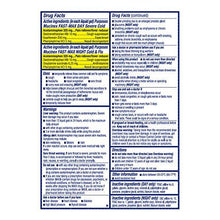 Fastmax Day Severe Cold Night Cold Flu Liquid Gels 24Ct