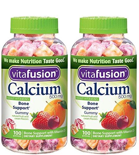 Calcium Gummy Wzrmy Vitamins For Adults 100 Count Pack Of 2 Unrrc