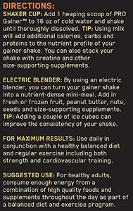 Pro Gainer Protein Powder Banana Cream Pie 10.19 Pounds