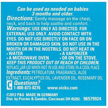 Babyrub Soothing Chest Neck And Back Ointment 1.76 Ounce