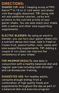 Pro Gainer Protein Powder Double Chocolate 5.09 Pounds