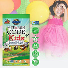 Vegetarian Multivitamin Supplement For Kids Vitamin Code Kids Chewable Raw Whole Food Vitamin With Probiotics 60 Chewable Bears