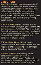 Pro Gainer Protein Powder Vanilla Custard 5.09 Pounds