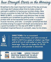 On Whey Oats Protein Powder With 14 Servings Blueberry Muffin 1.54 Pound