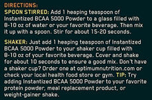 Instantized Bcaa 5000Mg Powder Unflavored 345G