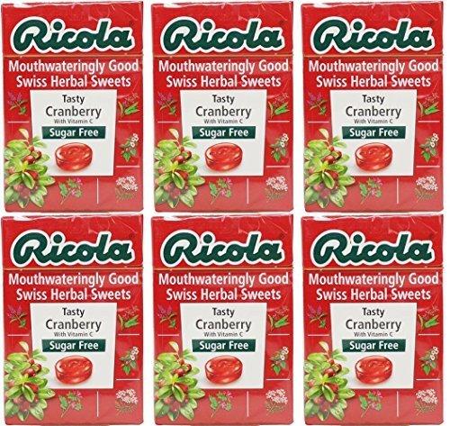 6 Pack Cranberry Sf Lozenges Box | 45G | 6 Pack Bundle