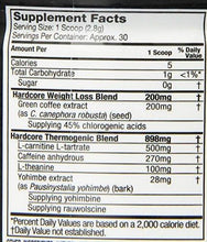 Hardcore Elite Powder Fruit Fusion 30 Servings 72 Grams
