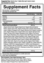 Organic Chewable Enzyme Supplement Dr. Formulated Enzymes Organic Digest+ 90 Chewable Tablets