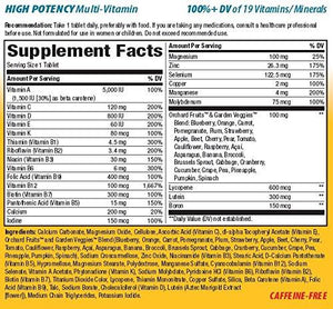 Alive 50 Plus Multivitamin And Mineral Tablets 50 Count