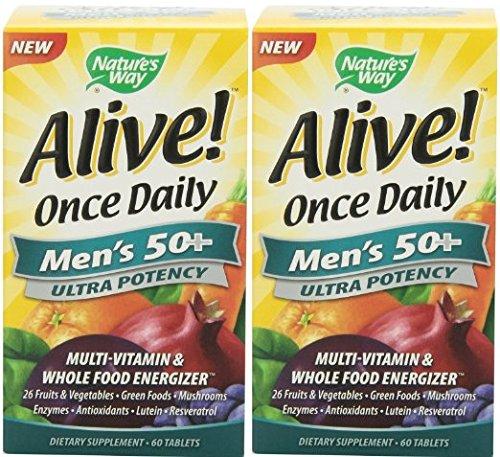 Alive Once Daily 50+ Ultra Potency Tablets 60 2 Pack