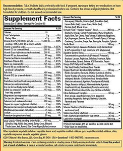 Alive! Max3 Daily Multivitamin Max Potency 180 Tablets