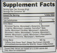 Amino Energy With Green Tea And Green Coffee Extract Flavor: Blue Raspberry 30 Servings