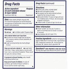 Se 12 Hr Chest Congestion Expectorant Tablets 500Ct