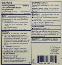 Dm 12 Hr Max Strength Expectorant Cough Suppressant Tablets 7Ct