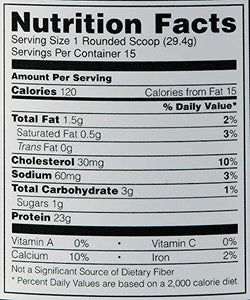 Whey Protein Double Rich Chocolate 16 Ounce